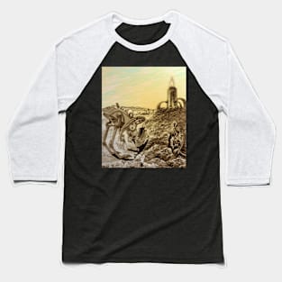 Vintage Science Fiction Baseball T-Shirt